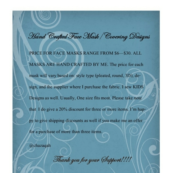 Sports 3 layered 3D Face Masks - Picture 4 of 5